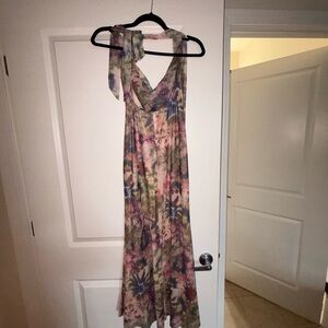 Floral Multicolor Maxi Dress